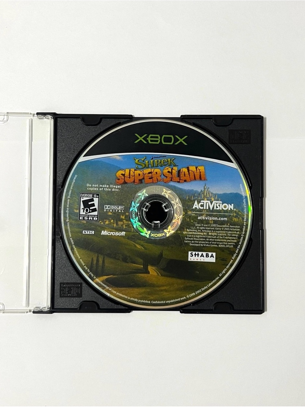 Shrek SuperSlam (Xbox, 2005) Disc Only - Tested